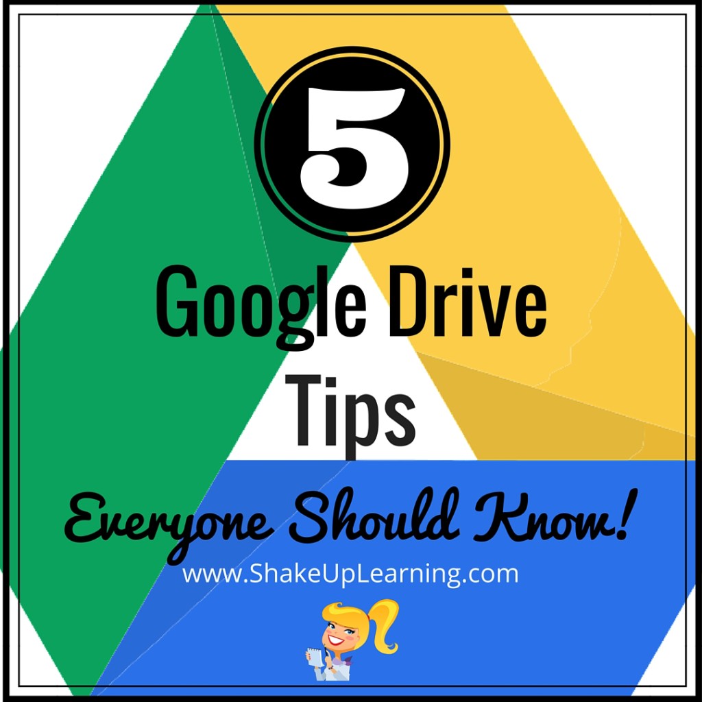 5 Google Drive Tips Everyone Should Know