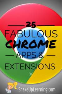 25 Chrome Apps and Extensions