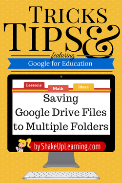 save google doc in multiple folders