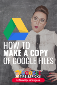 How to Make a Copy of Google Files