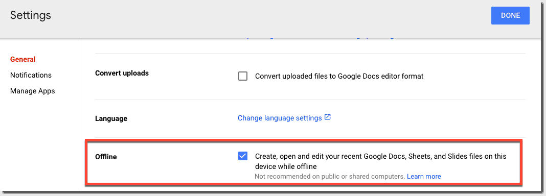 How to Set Up and Use Google Docs Offline