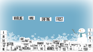 Winter Magnetic Poetry with Google Slides from Shake Up Learning