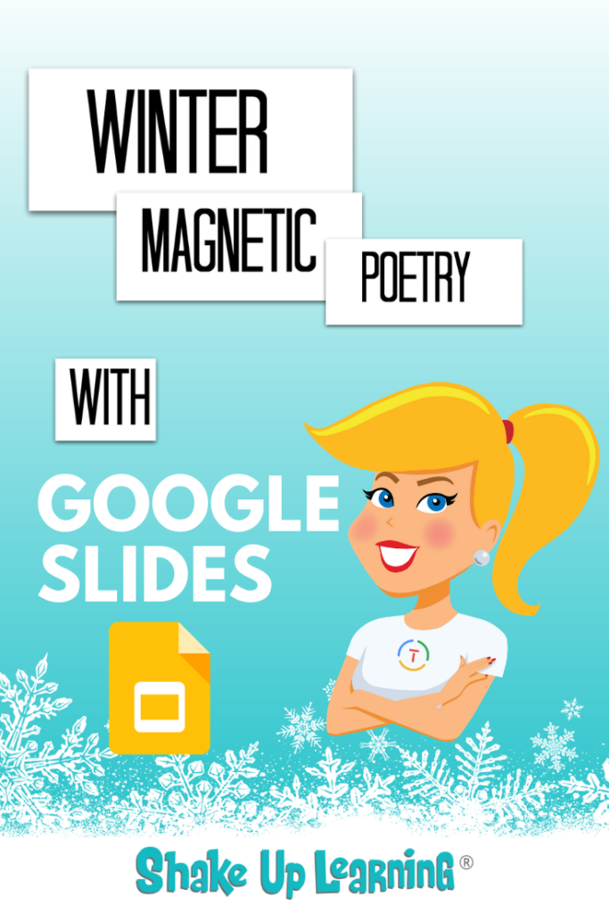 Winter Poetry with Google Slides FREE Template