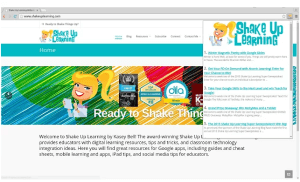 The NEW Shake Up Learning Chrome Extension