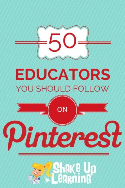 50 Educators You Should Follow on Pinterest