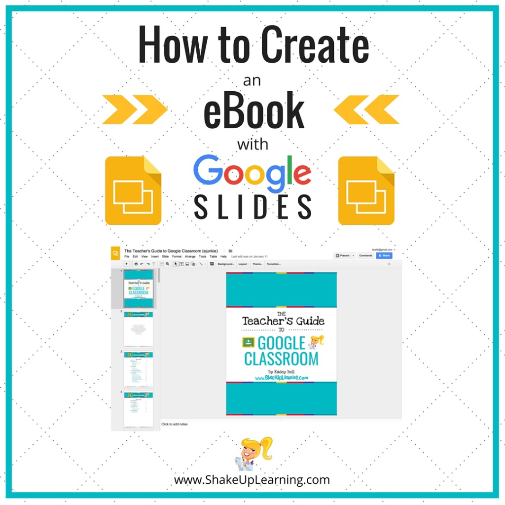 How to Create an eBook with Google Slides