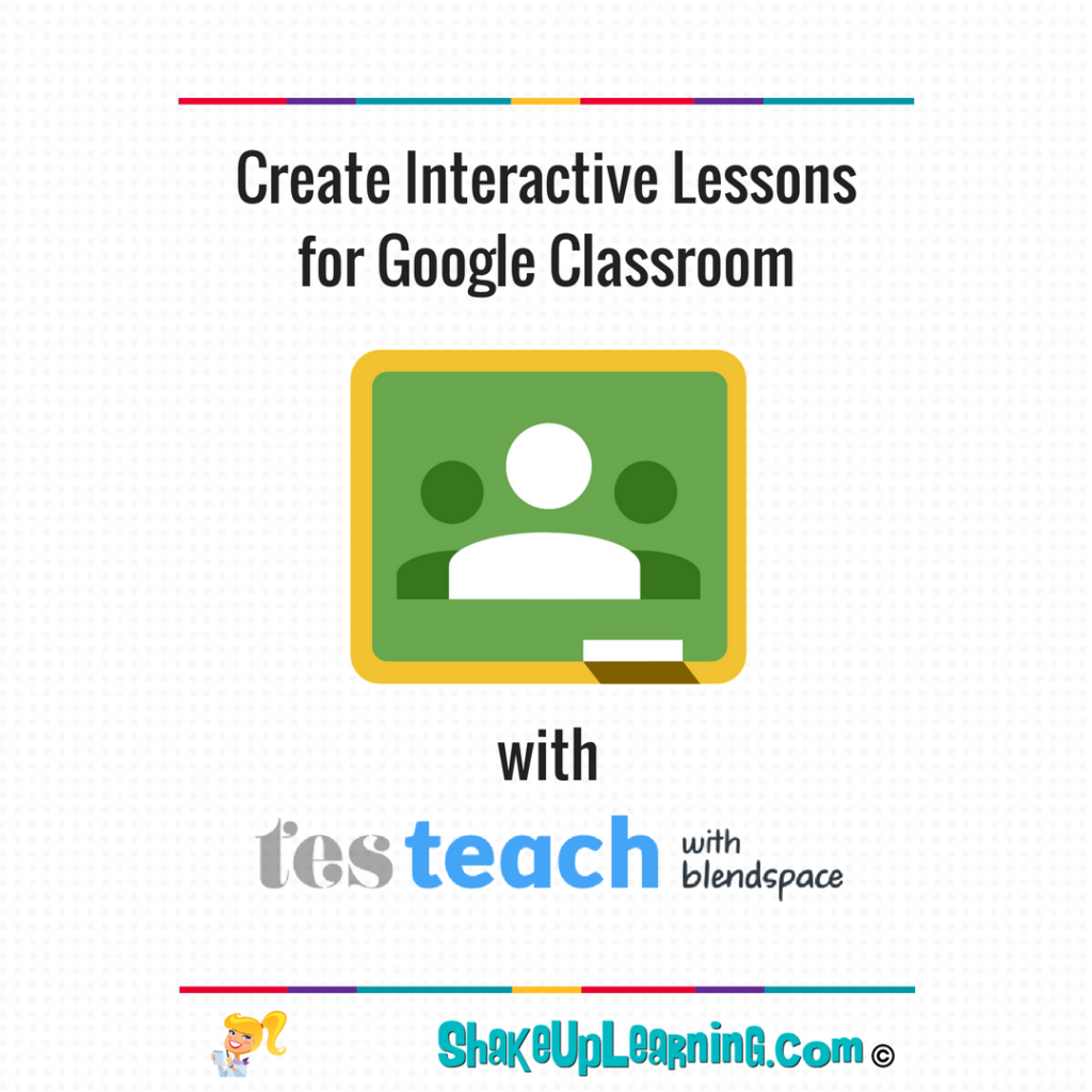 Create Interactive Lessons for Google Classroom using TES Teach