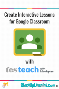 Create Interactive lessons with TES Teach