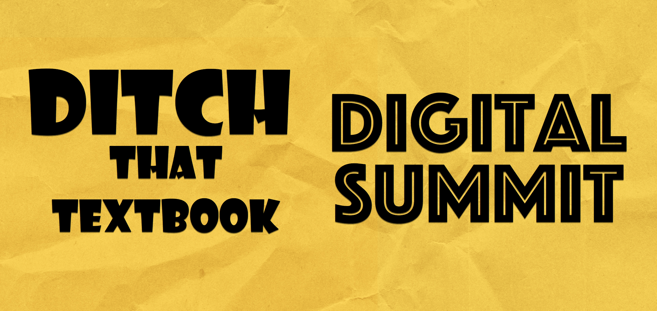 Ditch That Textbook Digital Summit