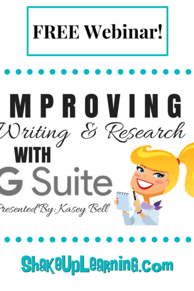 improving writing and research with G Suite