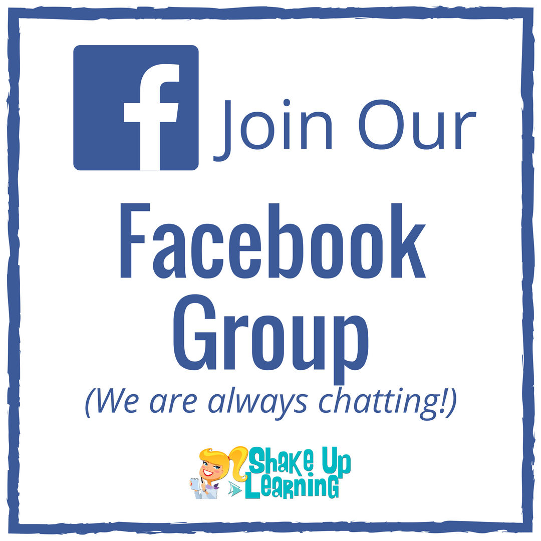 Join the Shake Up Learning Facebook Group