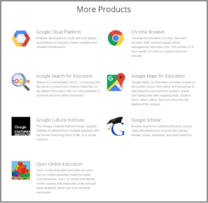 Other G Suite Products