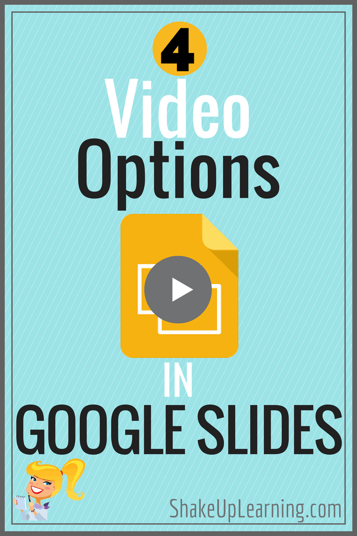 4 Video Options in Google Slides That Will Make Your Day! | Shake Up  Learning