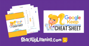Google Keep Cheat Sheet