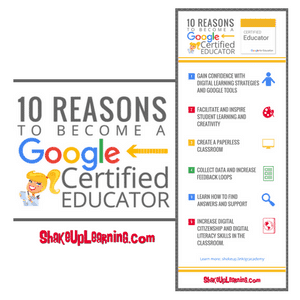 10 Reasons to Become a Google Certified Educator