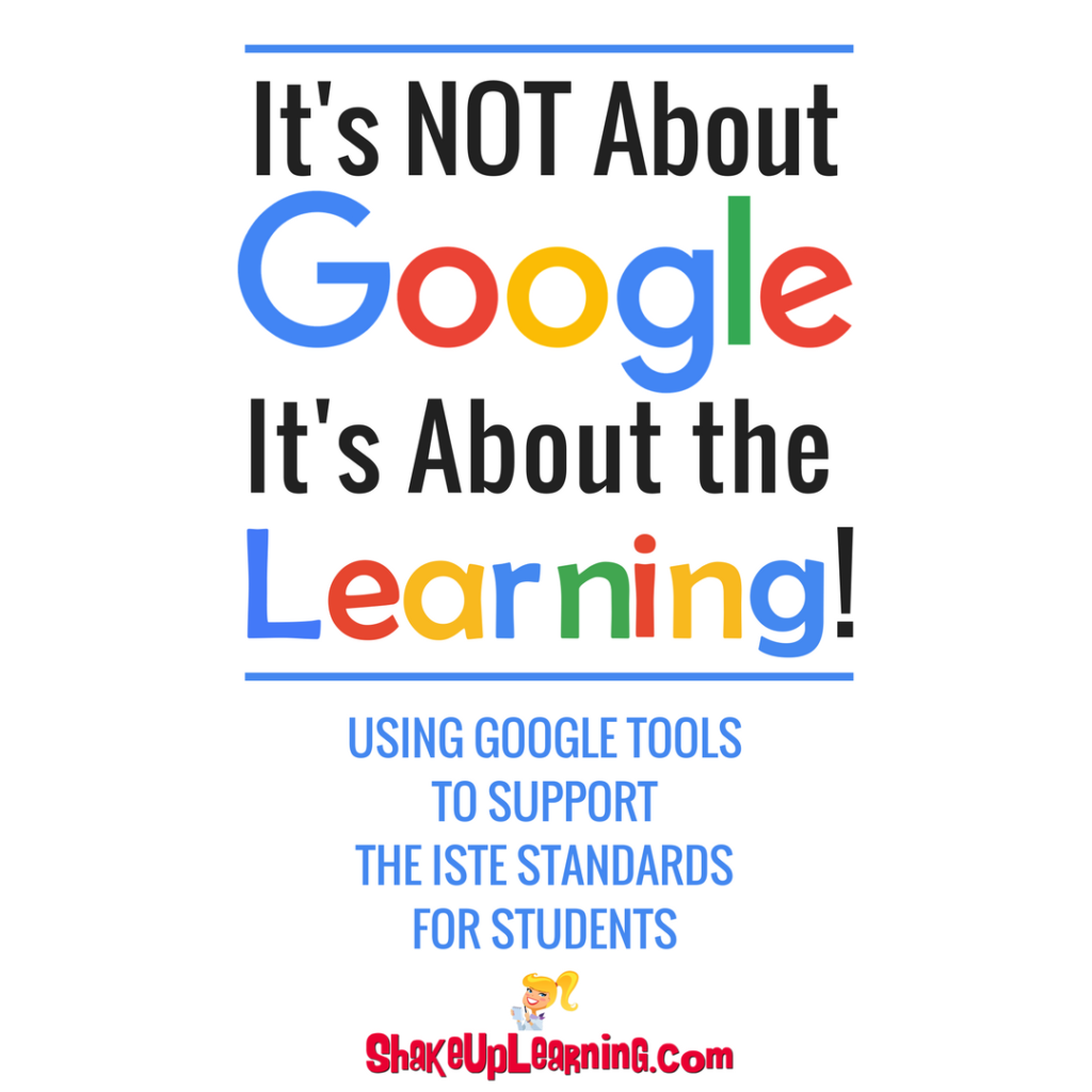 It's NOT About Google, It's About the LEARNING!