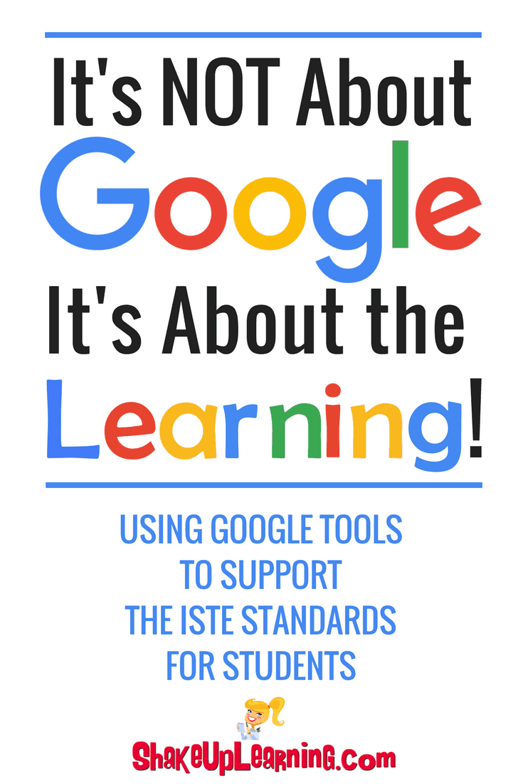 It's NOT About Google, It's About the LEARNING!