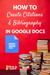 How to Create Citations and Bibliography in Google Docs