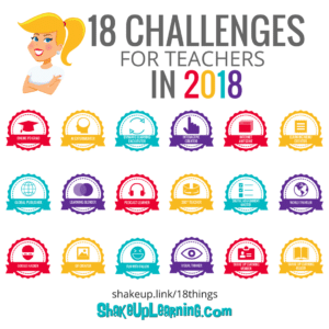 18 Challenges for Teachers in 2018 Course - (ONLY $45)