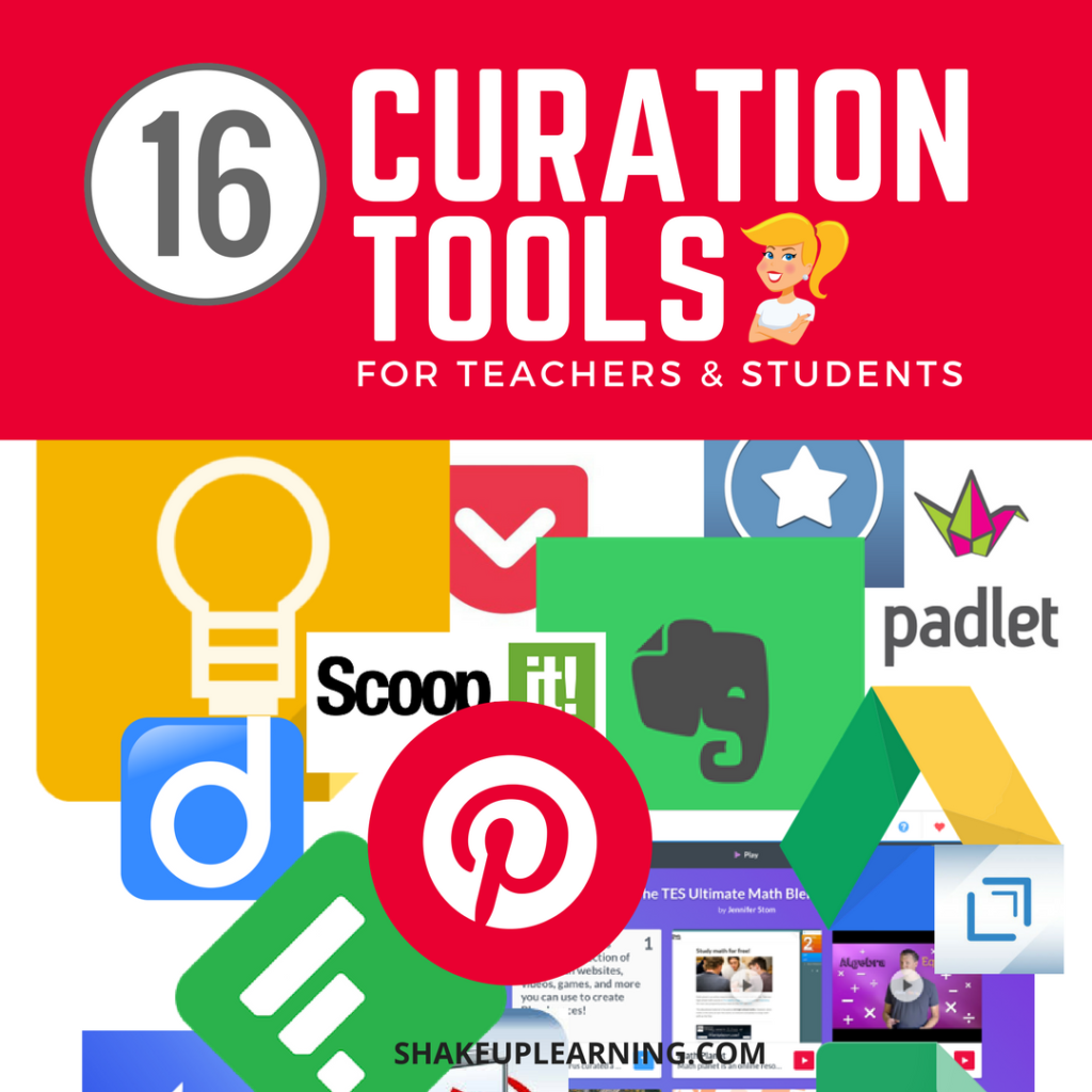 16 Curation Tools for Teachers and Students