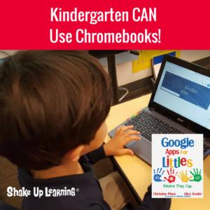 Yes, Kinder CAN Use Chromebooks!