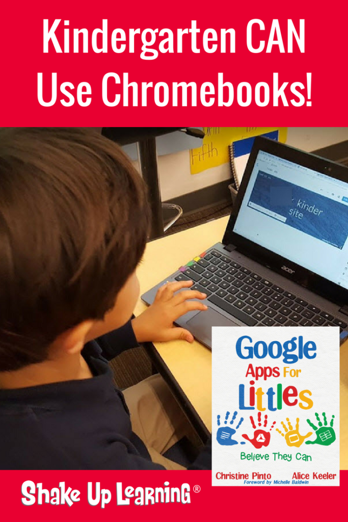 Yes, Kinder CAN Use Chromebooks!