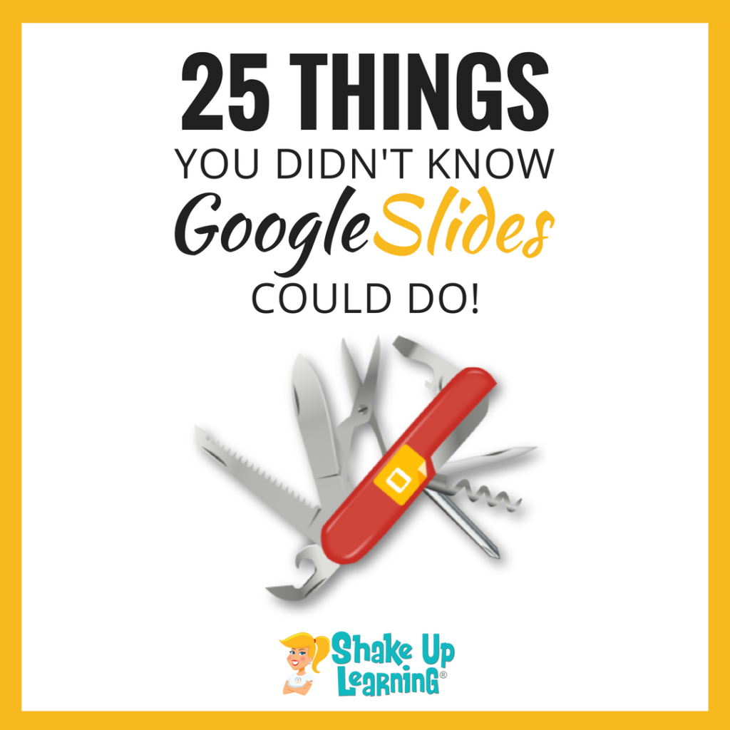 25 Things You Didn’t Know Google Slides Could Do