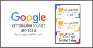 All Google Certification Course Open on May 28th!