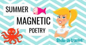 Summer Magnetic Poetry (FREE Template and Tutorial)