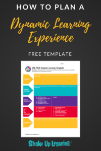 How to Plan a Dynamic Learning Experience (FREE TEMPLATE)