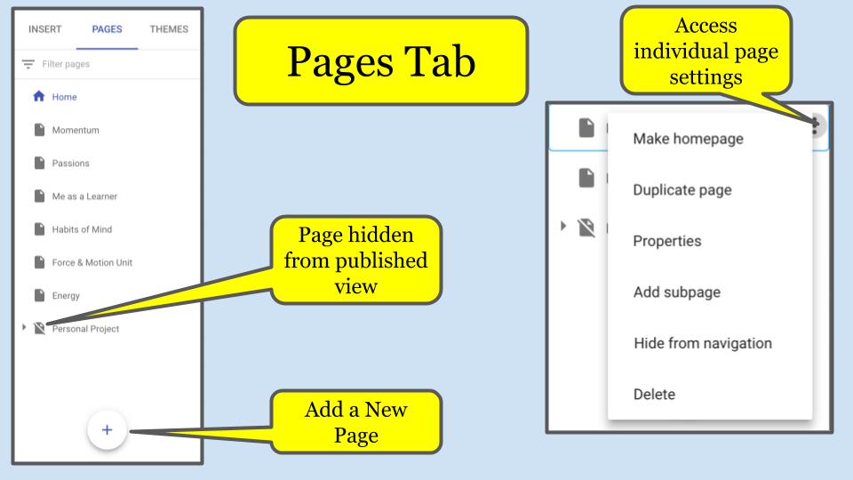 How to Create Student Portfolios with Google Sites