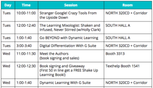Shake Up Learning FETC 2019 Presentations and Events