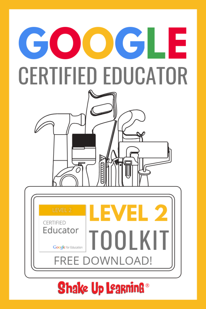 Google Certified Educator Level 2 Toolkit (FREE Download)