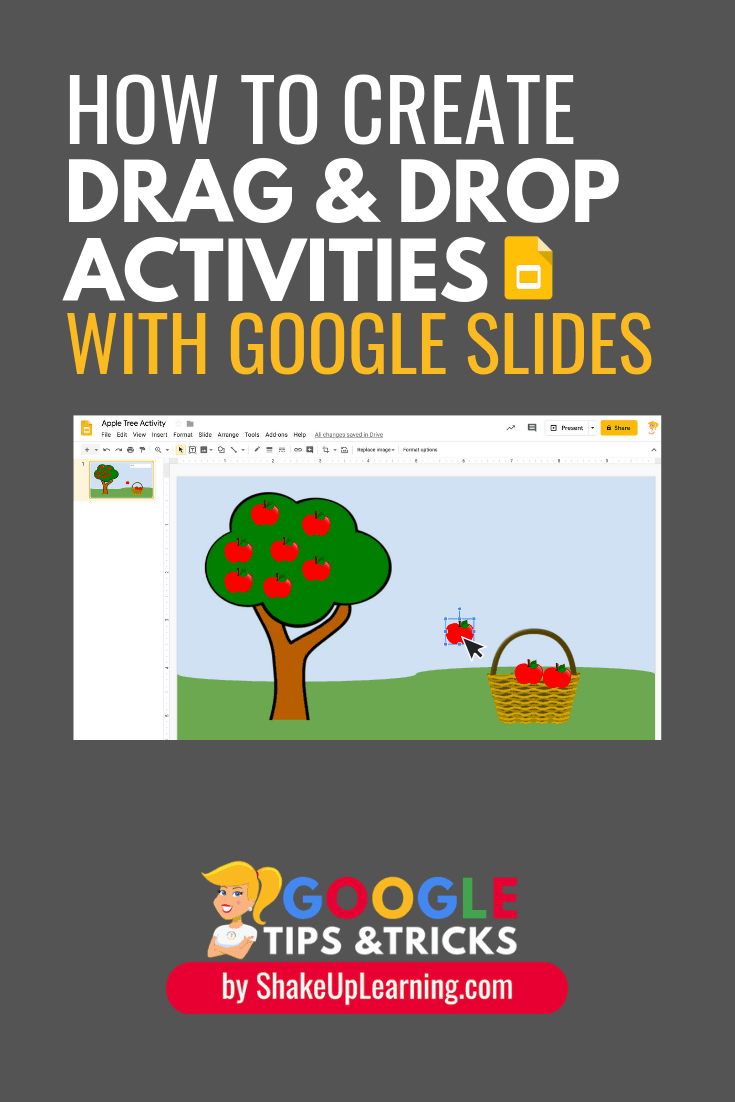 How to Create Drag and Drop Activities with Google Slides - SULS027 | Shake  Up Learning