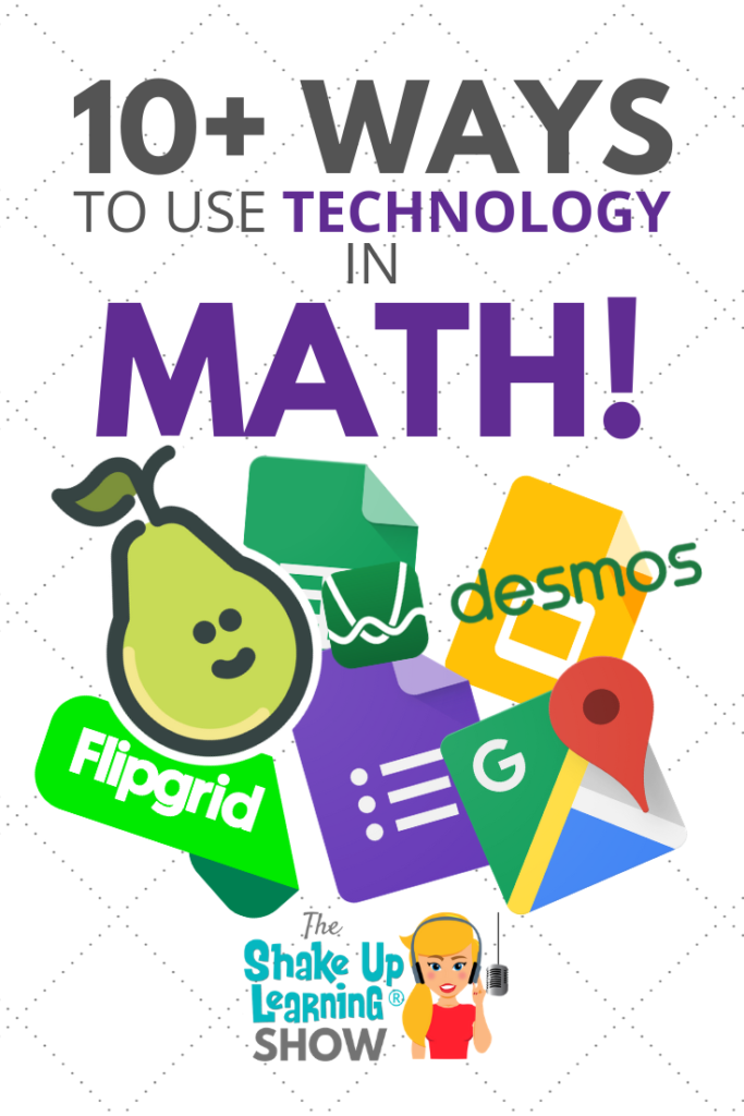 10+ Ways To Use Technology In The Math Classroom   SULS037 | Shake Up