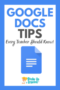 10 Google Docs Tips Every Teacher Should Know