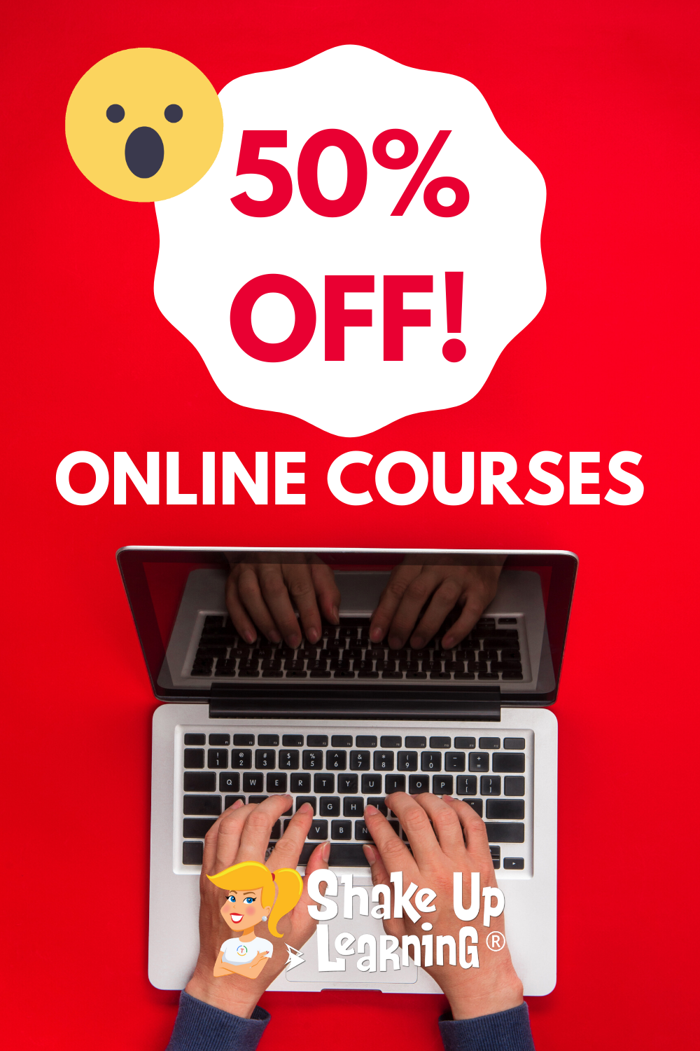Shake Up Learning Courses 50% Off