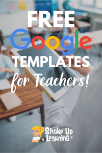 Free Google Templates for Teachers