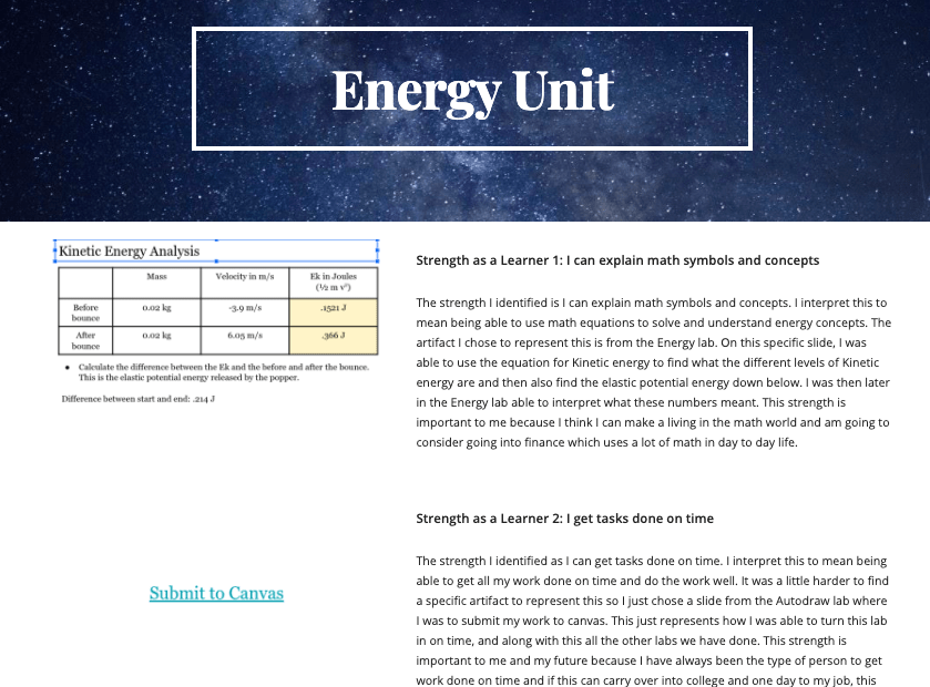 Student Portfolios with Google Sites