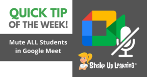 How to Mute ALL Students in Google Meet
