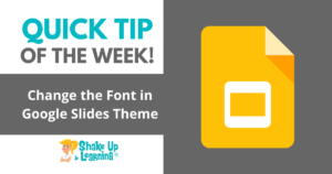 How to Change the Font in a Google Slides Theme