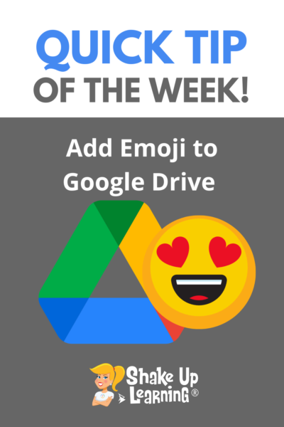 How to Add Emoji to Google Drive Files and Folders