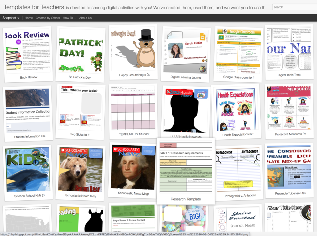 FREE Templates for Teachers