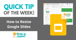 How to Resize Google Slides for Creation Projects, Templates, and More!