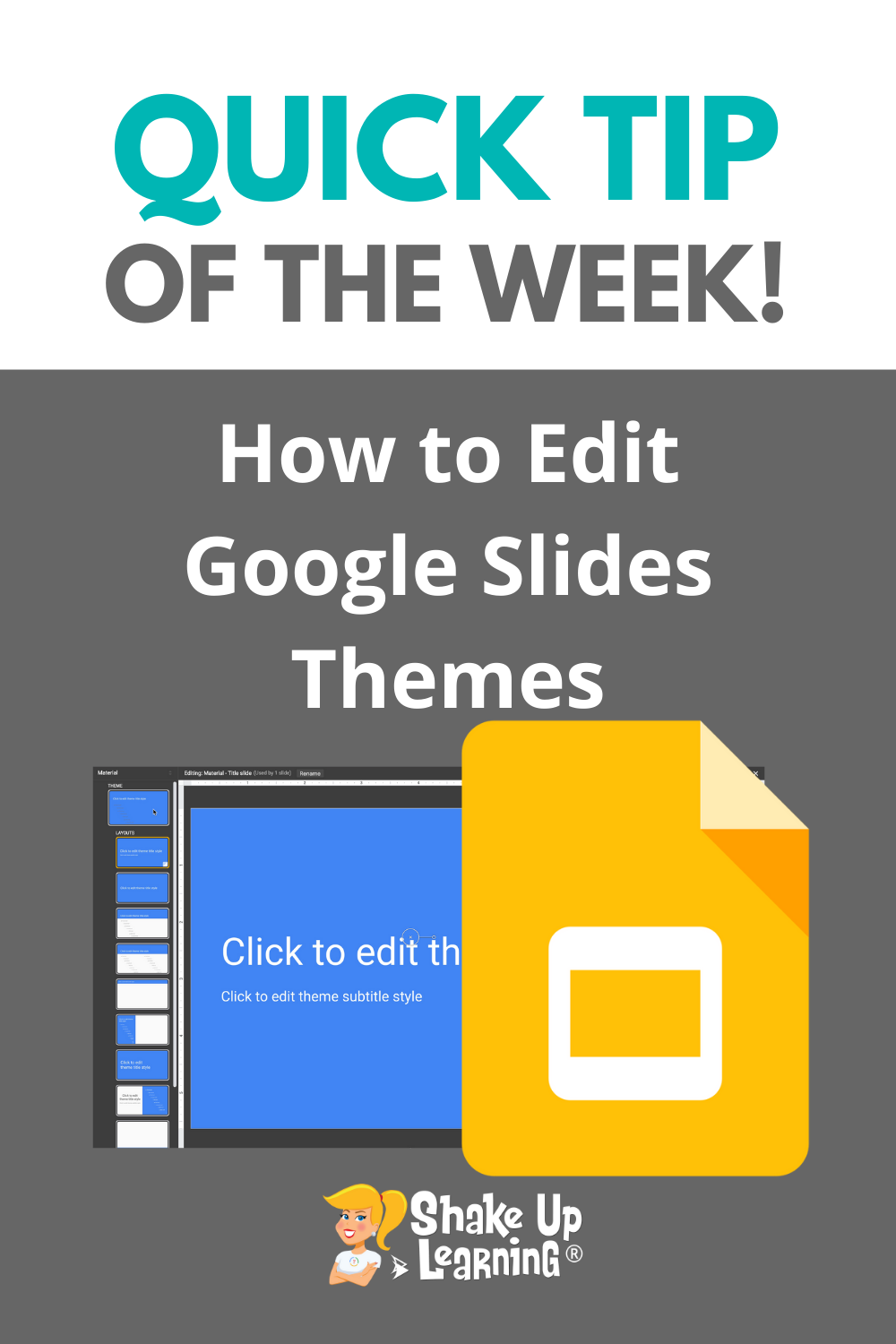 Teacher Time-Saver: How to Edit the Google Slides Theme