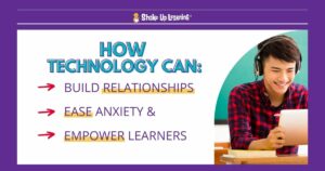 How Technology Can Help Build Relationships, Ease Anxiety, and Empower Learners!