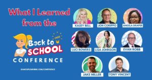 What I Learned at the Back to School Conference! - SULS0129