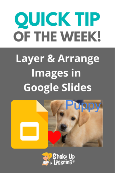How to Layer and Arrange Images in Google Slides