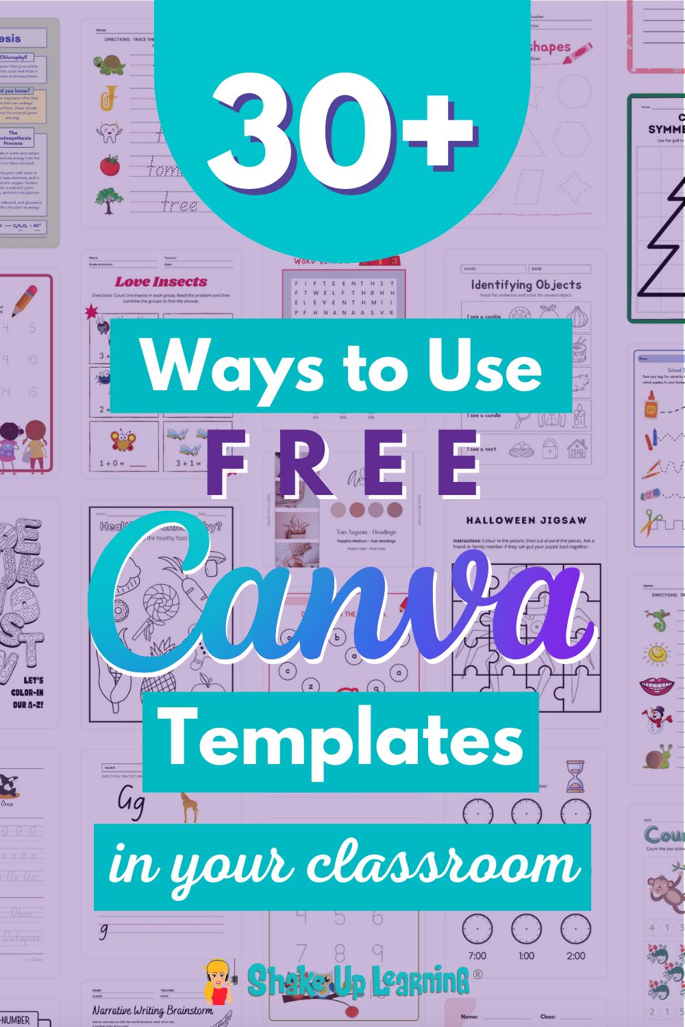 Lined Writing Paper for Kids Editable Canva Template by Pretty Cute Press