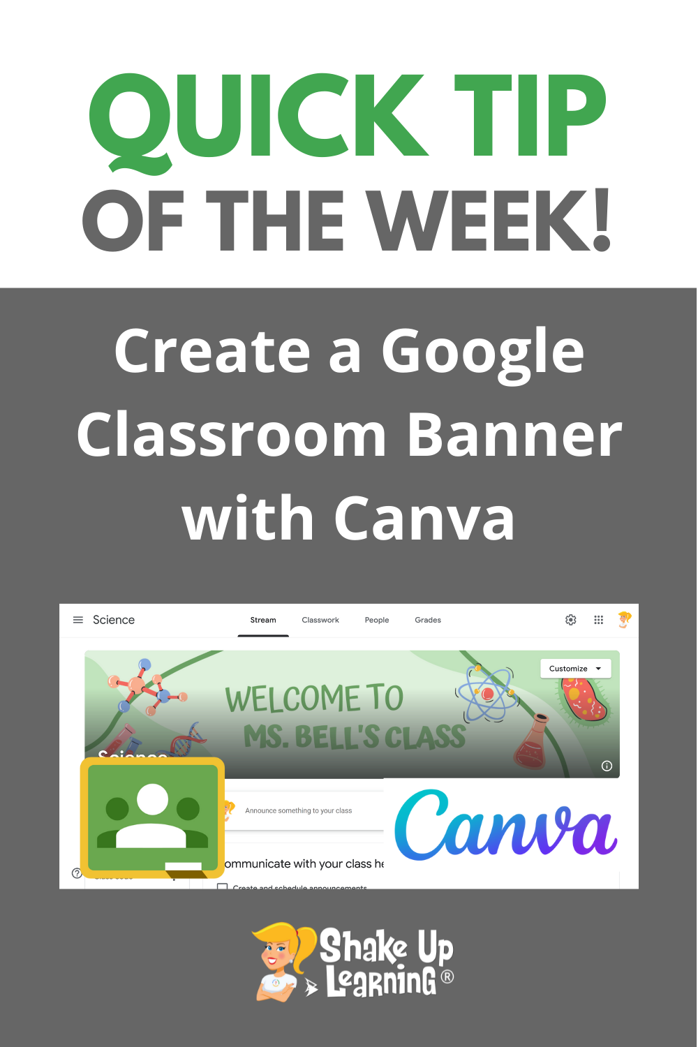 How to Create a Google Classroom Banner with Canva